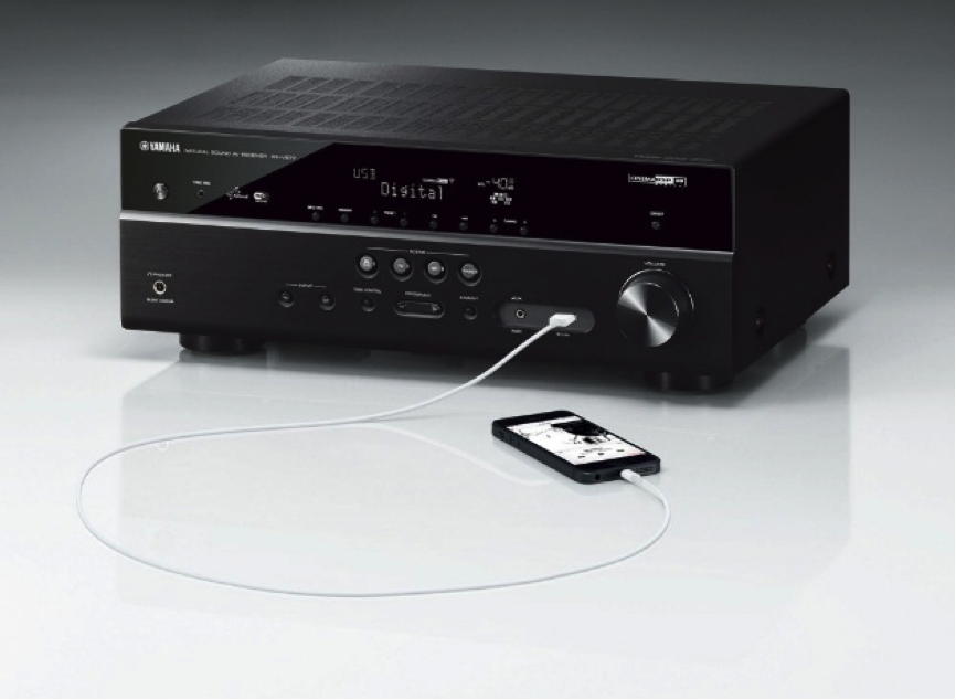 新款上市：RX-V577，J9九游会7.2声道数码家庭影院收音扩音机 